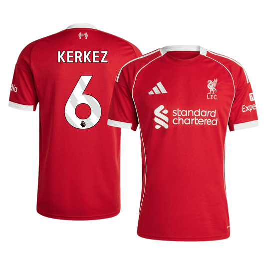 KERKEZ #6 Liverpool Εντός Έδρας Φανέλα Ποδοσφαίρου 2025/26