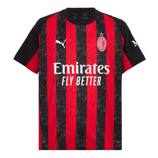 Φανέλα Εντός Έδρας AC Milan 2025/26 Κόκκινο & Μαύρο