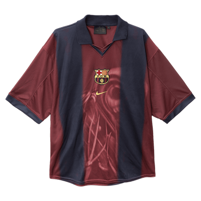 Barcelona Retro Jersey Home Soccer Shirt 2000/01
