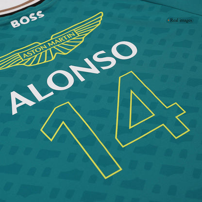 Gift-Fernando Alonso #14 Aston Martin Cognizant F1 Shirt 2024