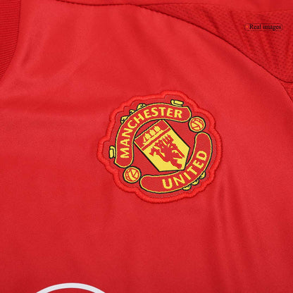 Gift-Kid's Manchester United Home Soccer Jersey (Shirt+Shorts) 2024/25