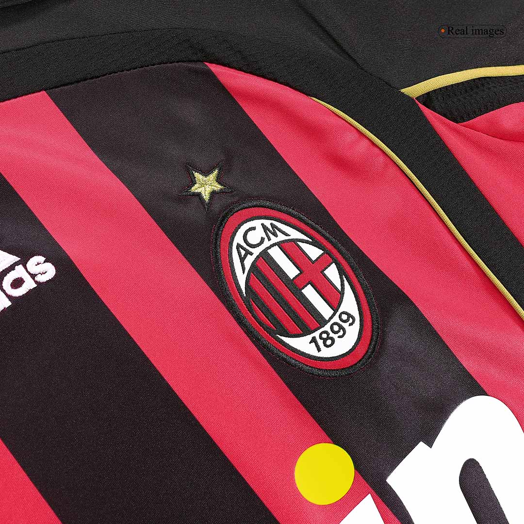 Μίλαν Ρετρό φανέλα μακρυμάνικη Εντός 2006/07 MALDINI #3