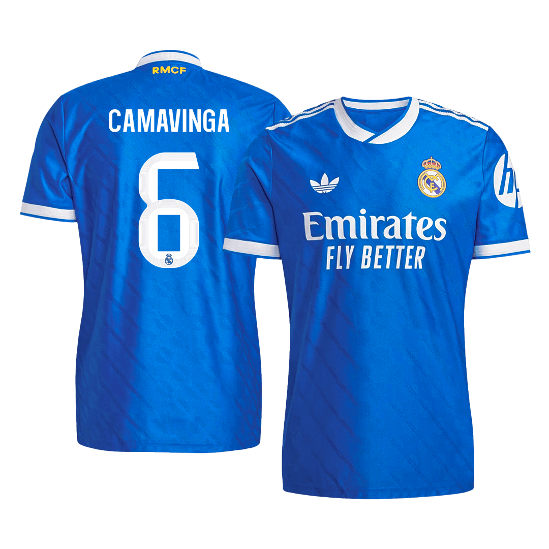 Ρεάλ Μαδρίτης φανέλα 3η φανέλα 2025/26 CAMAVINGA #6 - Match Version