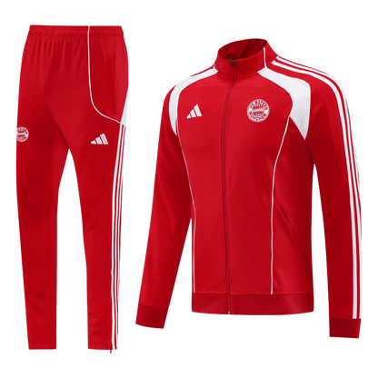 Bayern Munich Jacket Tracksuit 2025/26 Red
