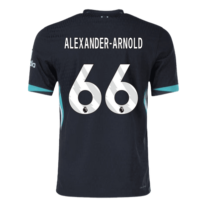 Αυθεντική ποδοσφαιρική φανέλα ALEXANDER-ARNOLD #66 Λίβερπουλ Εκτός έδρας 2024/25