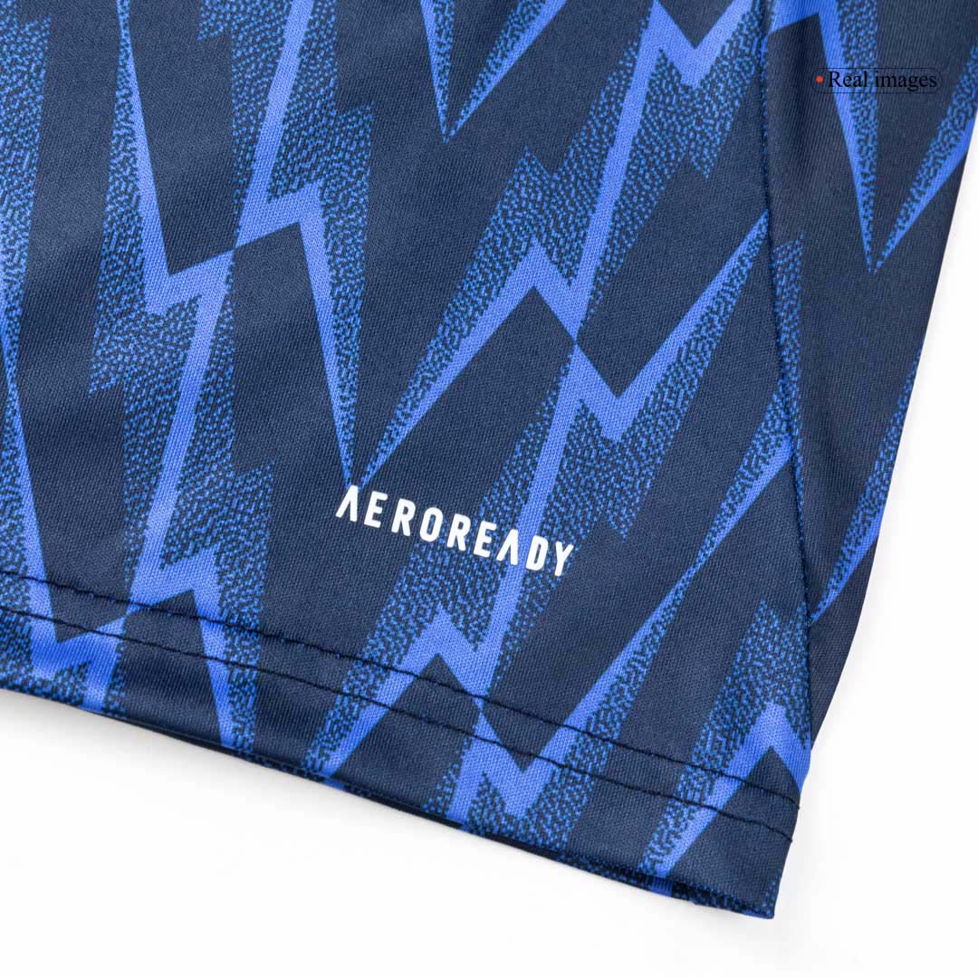 Παιδική Φανέλα Ποδοσφαίρου της Άρσεναλ Εκτός έδρας (Φανέλα+Σορτς+Κάλτσες) 2025/26 Μπλε