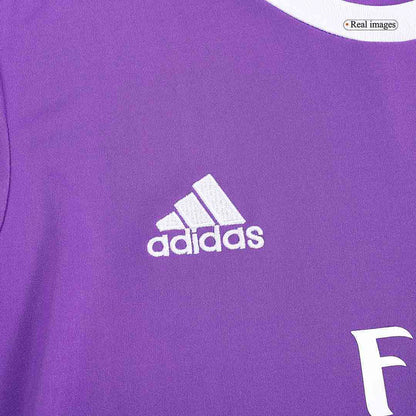 SERGIO RAMOS #4 Real Madrid Retro Jersey Away Long Sleeve Soccer Shirt 2016/17