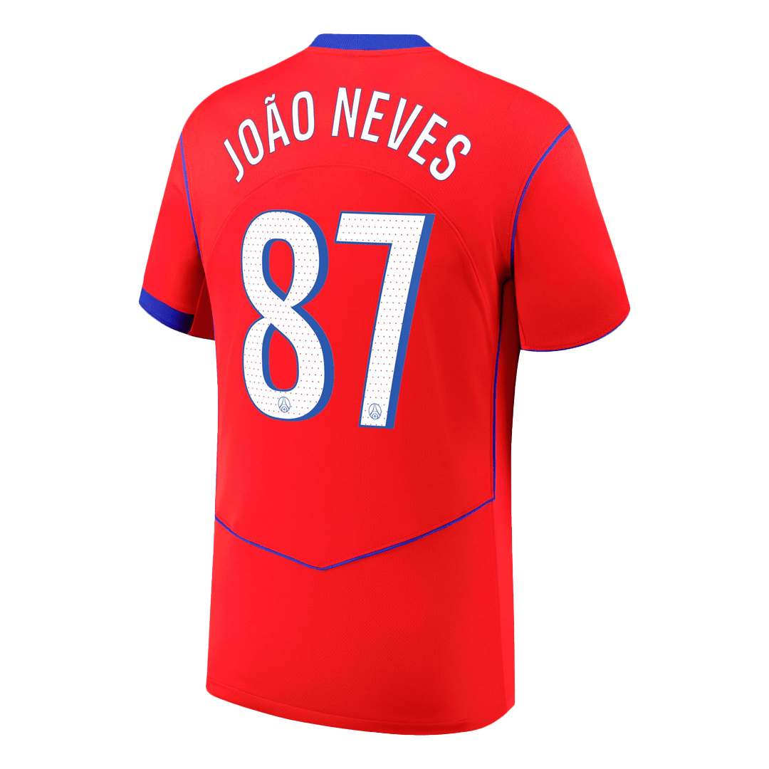 PSG φανέλα 3η φανέλα 2025/26 JOÃO NEVES #87