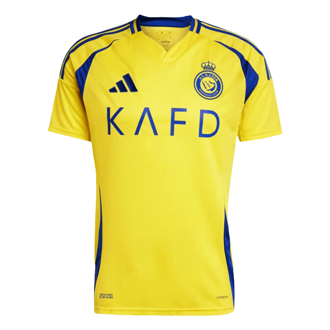 Al Nassr Jersey Custom RONALDO #7 Ποδοσφαιρικό Jersey Home 2024/25