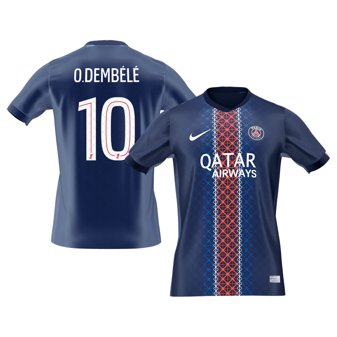 PSG φανέλα Εντός 2025/26 O.DEMBÉLÉ #10 - Premium