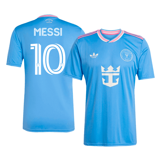 Inter Miami CF MESSI #10 Τρίτη Εκτός Έδρας Φανέλα Ποδοσφαίρου 2025