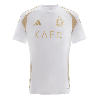 RONALDO #7 Προσαρμοσμένη φανέλα ποδοσφαίρου Al Nassr Third Away 2024/25