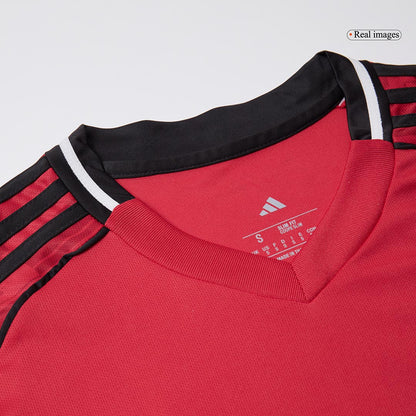 B.FERNANDES #8 Εντός έδρας ποδοσφαιρική φανέλα Manchester United 2025/26