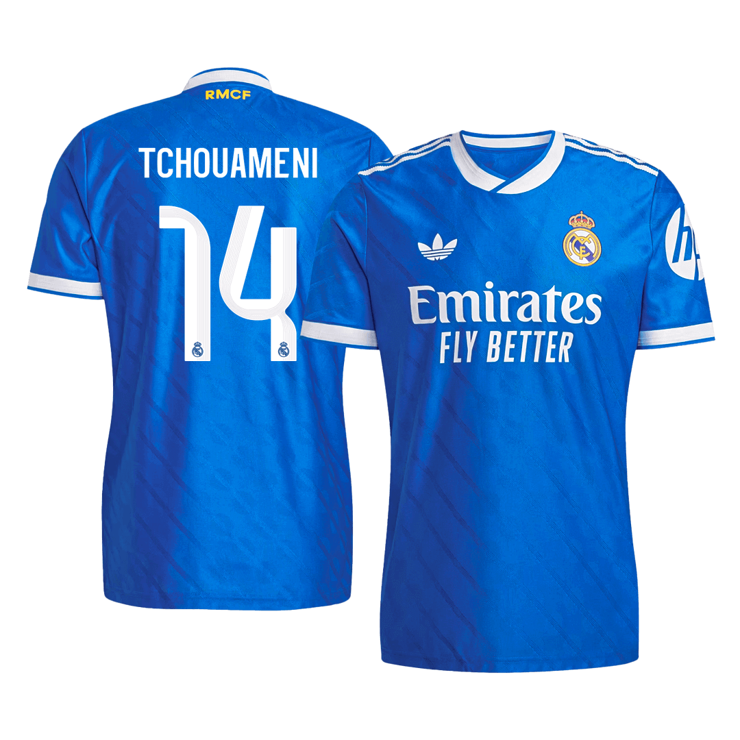 Ρεάλ Μαδρίτης φανέλα 3η φανέλα 2025/26 TCHOUAMENI #14 - Match Version