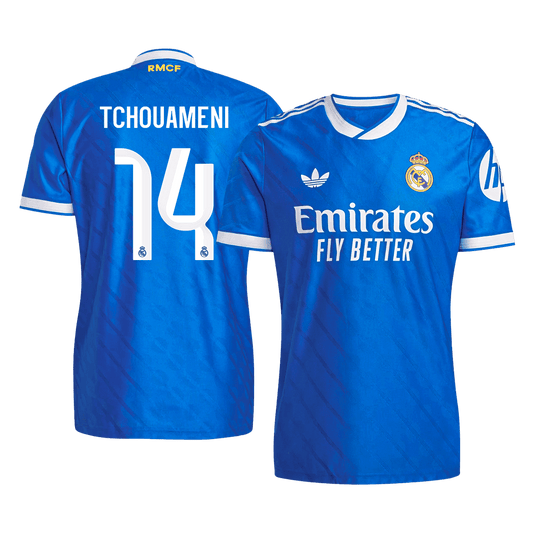 Ρεάλ Μαδρίτης φανέλα 3η φανέλα 2025/26 TCHOUAMENI #14 - Match Version