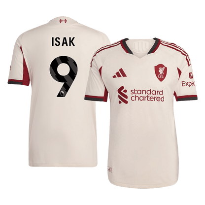 Λίβερπουλ φανέλα Εκτός 2025/26 ISAK ##9 - Match Version