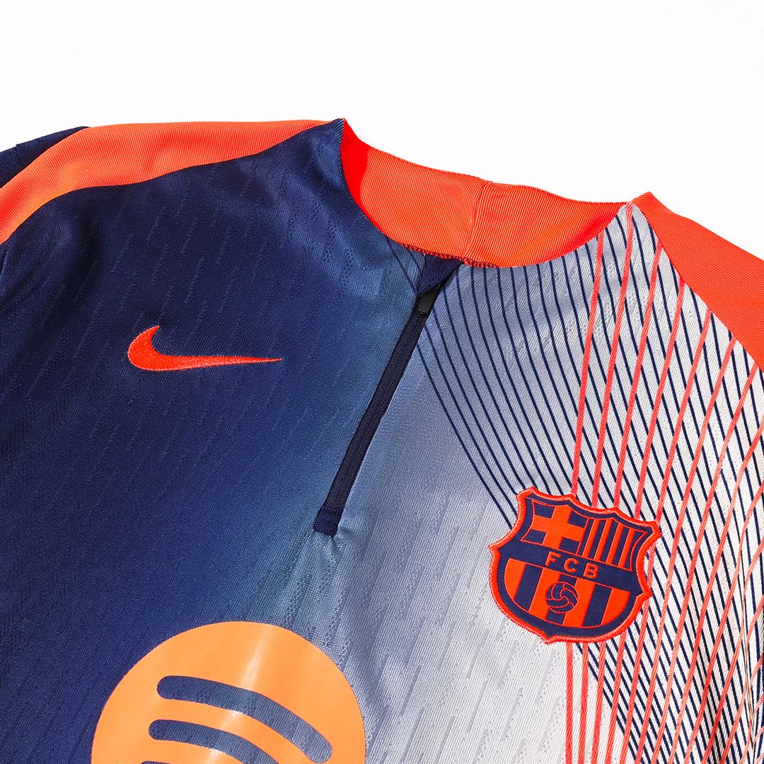 Φούτερ Barcelona με φερμουάρ 1/4, σετ προπόνησης ποδοσφαίρου 2025/26