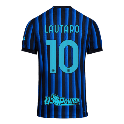 LAUTARO #10 Ίντερ Μίλαν Αυθεντική Φανέλα Ποδοσφαίρου Εντός Έδρας 2025/26