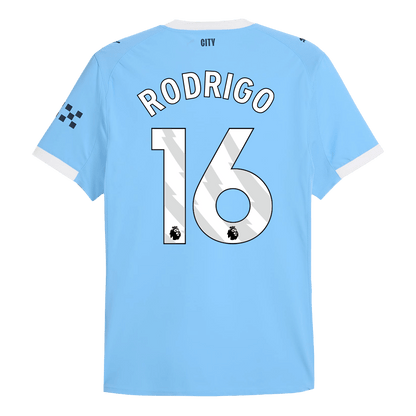RODRIGO #16 Manchester City Home Player Version Jersey 2025/26