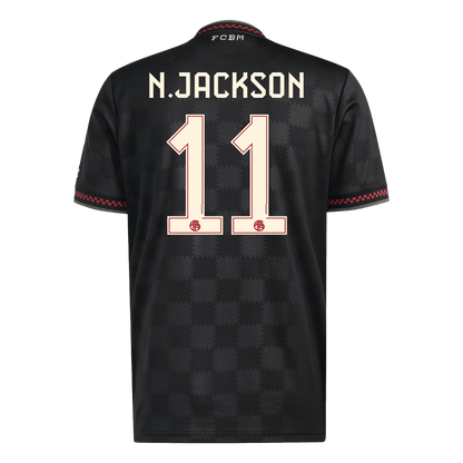 Μπάγερν Μονάχου φανέλα 3η φανέλα 2025/26 N.JACKSON #11