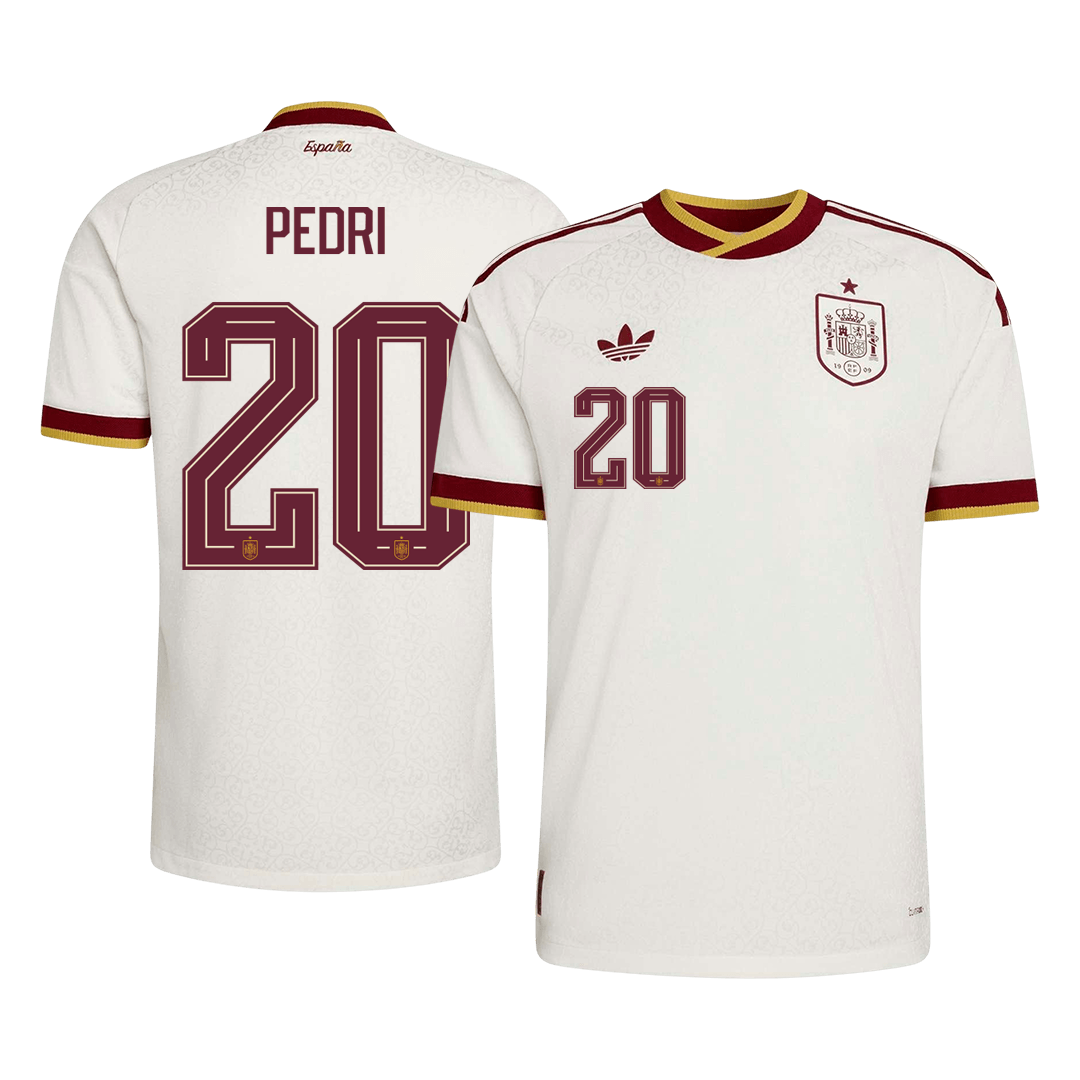 Ισπανία φανέλα Εκτός Παγκόσμιο Κύπελλο 2026 PEDRI #20 - Match Version