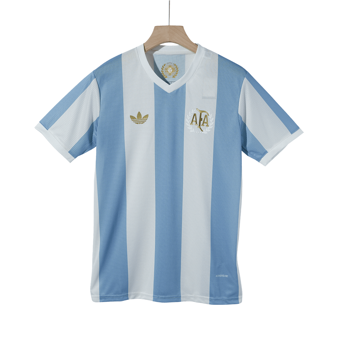 MESSI #10 Προσαρμοσμένη φανέλα φανέλα ποδοσφαίρου Αργεντινής 2024 50η επέτειος