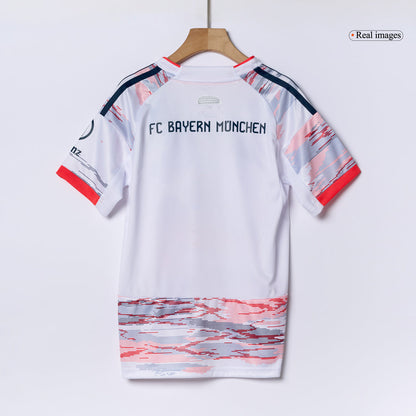 Bayern Munich Away Kids Soccer Jerseys Full Kit 2025/26