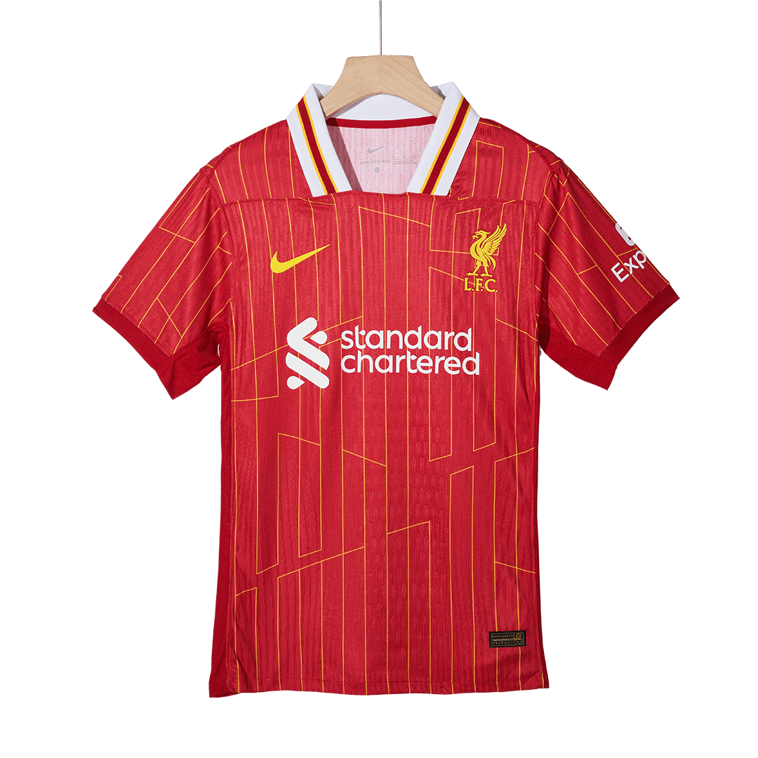 Αυθεντική ποδοσφαιρική φανέλα CHAMPIONS #20 Liverpool Home Shirt 2024/25