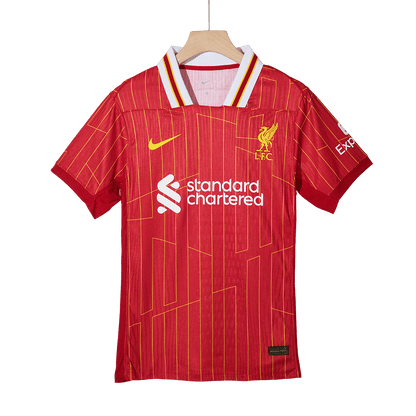 Αυθεντική ποδοσφαιρική φανέλα CHAMPIONS #20 Liverpool Home Shirt 2024/25