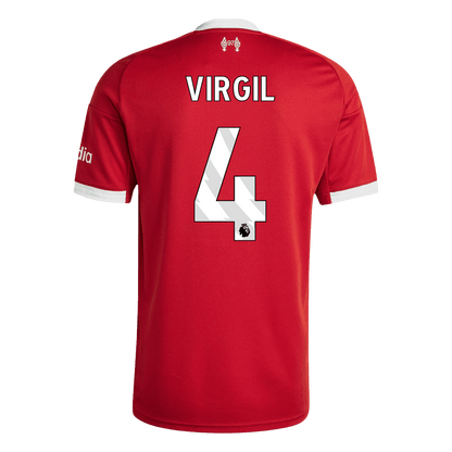 VIRGIL #4 Liverpool Εντός Έδρας Φανέλα Ποδοσφαίρου 2025/26