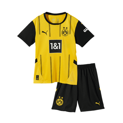 Παιδικές εμφανίσεις Borussia Dortmund Custom Home για το ποδόσφαιρο 2024/25
