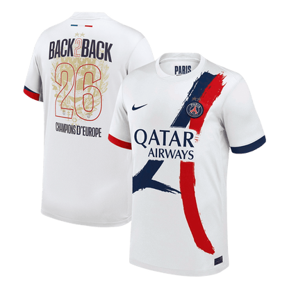 PSG φανέλα Εκτός 2024/26 Champions of Europe #26