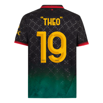 AC Milan THEO  #19 Fourth Away Soccer Jersey 2024/25