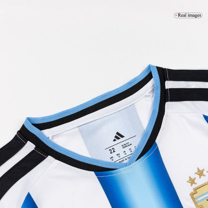 Argentina Home World Cup Kids Soccer Jerseys Full Kit 2025/26