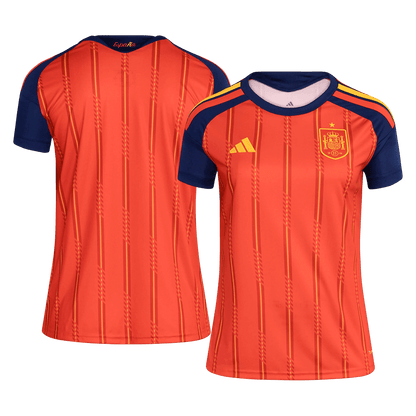 Women's Spain Home Jersey World Cup 2026