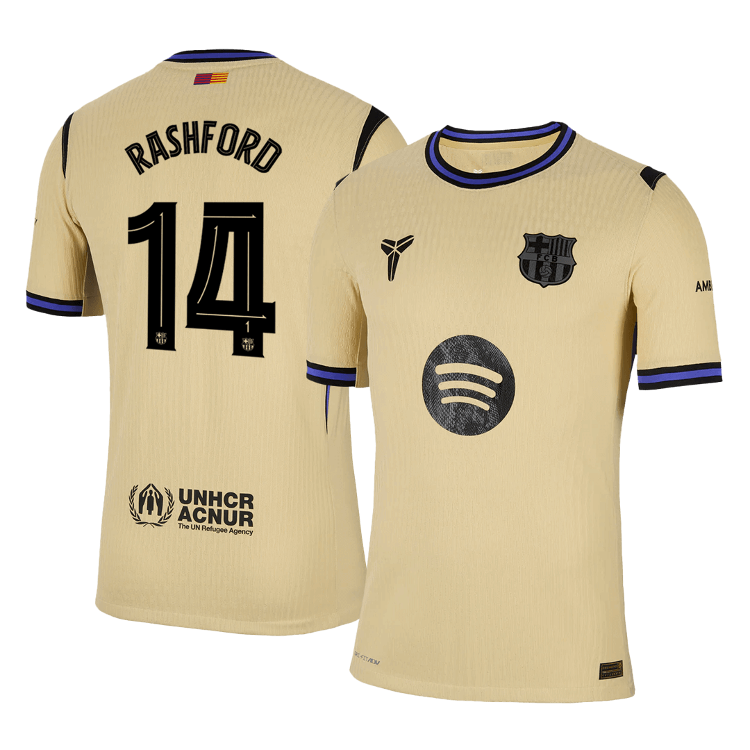 RASHFORD #14 Αυθεντική Φανέλα Εκτός Έδρας Μπαρτσελόνα 2025/26 - UCL