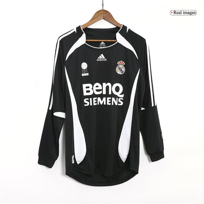 BECKHAM #23 Real Madrid Retro Jersey Away Soccer Shirt 2006/07